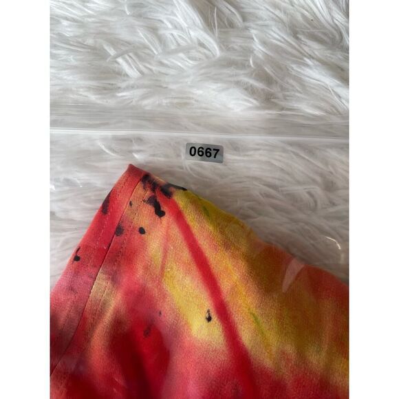 Josie Natori ISLAND FLORAL SLEEVELESS DRESS 100% silk women’s size small - Picture 10 of 10